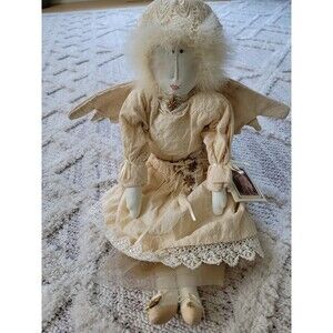 Carmen Manago Original Design Doll  - 2001 Angel Shelf Sitter NWT, 22"